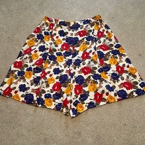 Floral shorts